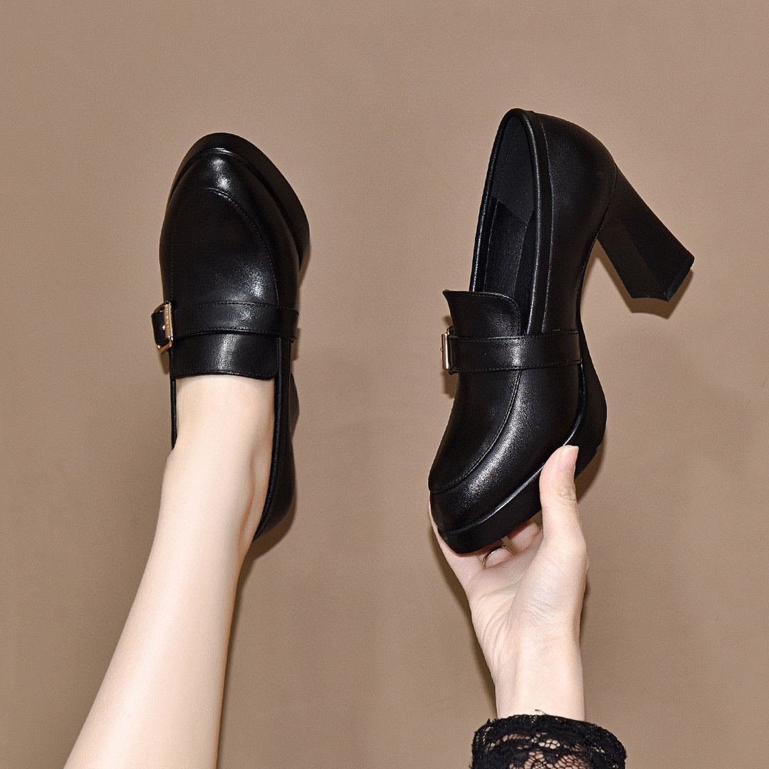 Elliot™ Block-Heeled Loafers