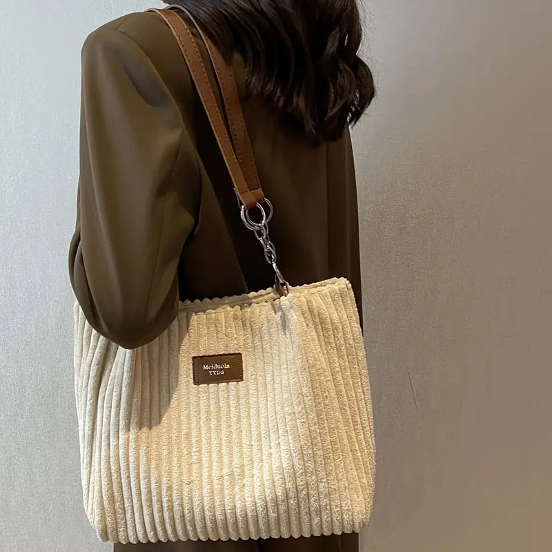 Nicole™ Chic Corduroy Bag