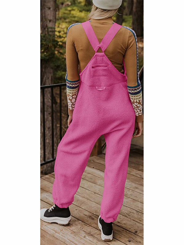 Lila™ Comfortable Fleece Overalls