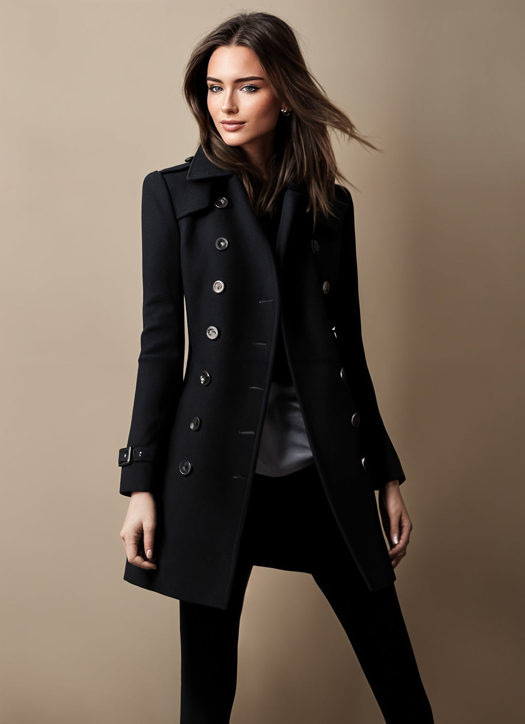 Giselle™ Double-Breasted Trench Coat