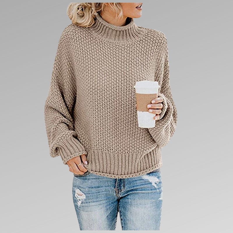 Layla™ Knitted Turtleneck Sweater