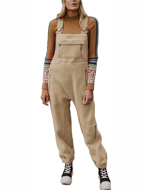 Lila™ Comfortable Fleece Overalls