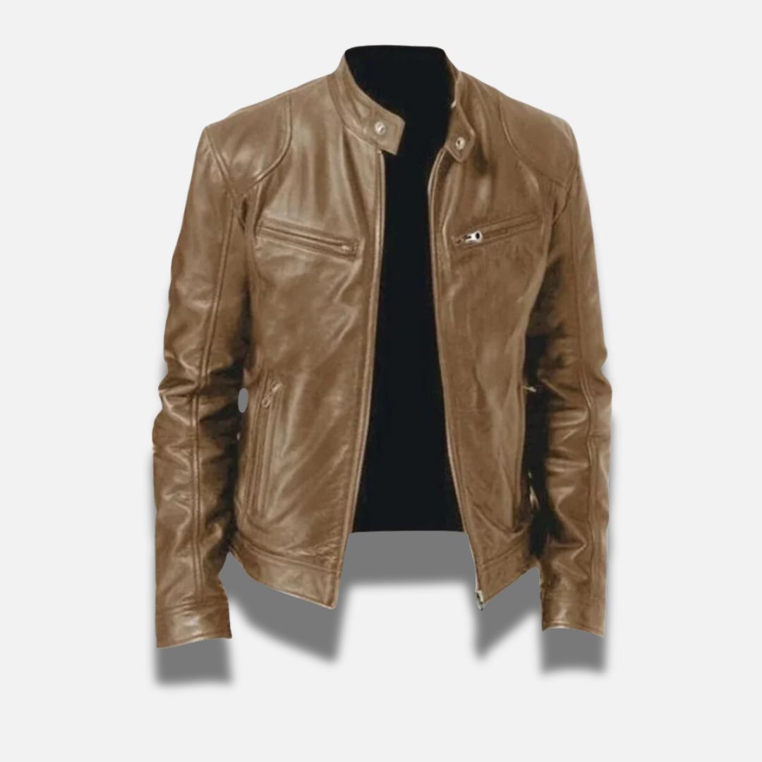 Roman™ Classic Leather Bike Jacket