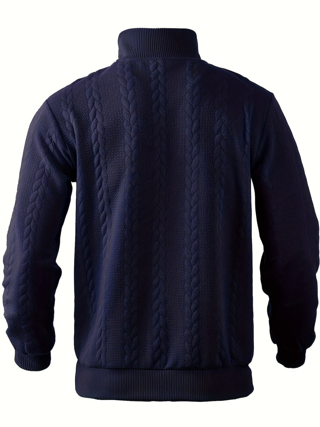 Lennox™ Textured Zip-Up Pullover