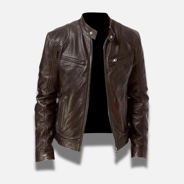 Roman™ Classic Leather Bike Jacket