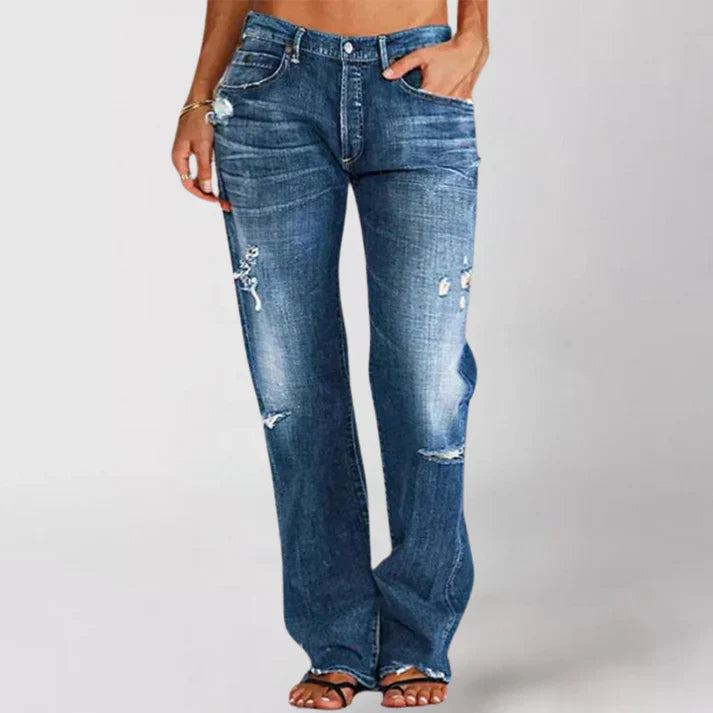 Alexia™ Elegant low waist jeans