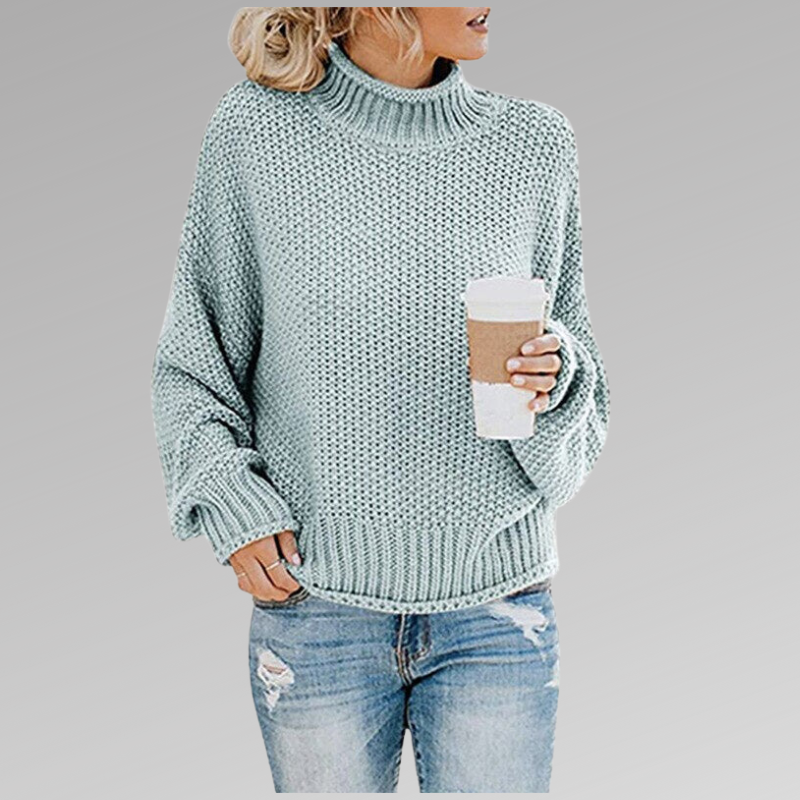 Layla™ Knitted Turtleneck Sweater