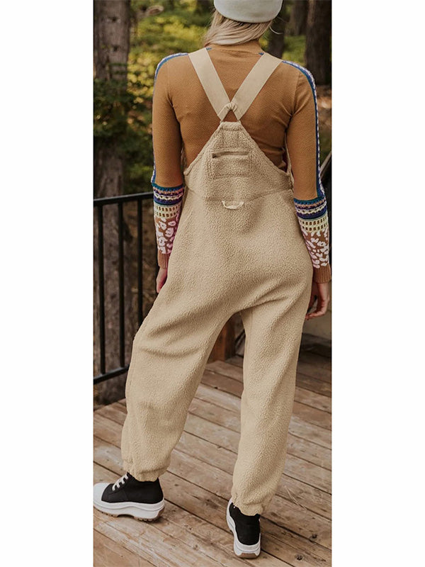 Lila™ Comfortable Fleece Overalls