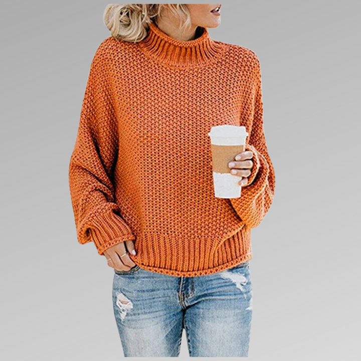 Layla™ Knitted Turtleneck Sweater