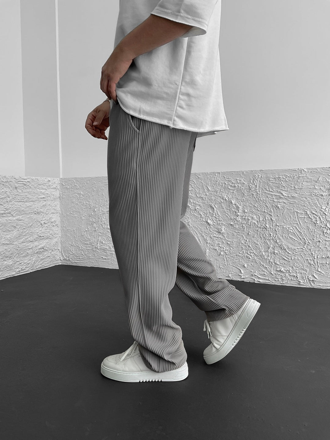 Cameron™ Straight-Cut Ribbed Pants