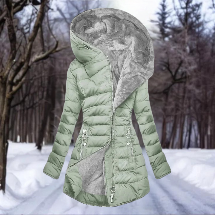 Genevieve™ Fleece-Lined Puffer Coat