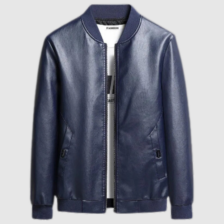 John™ Casual Leather Jacket