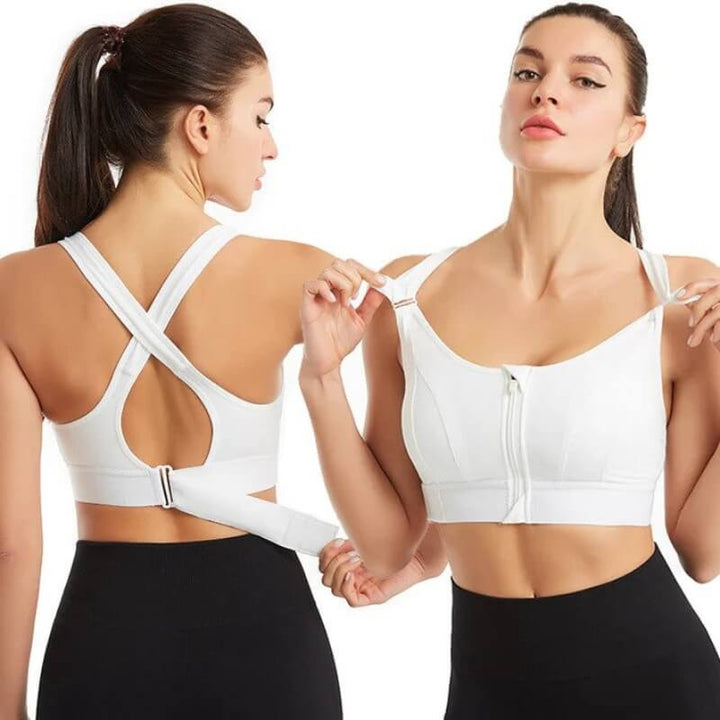 FitAria™ Sports Bra With Front Zipper