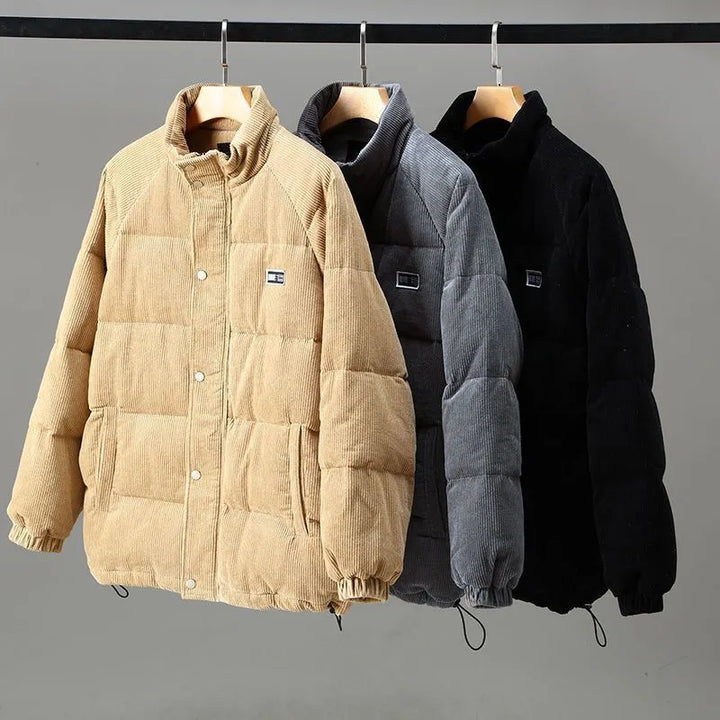 Caleb™ Warm Corduroy Puffer Jacket