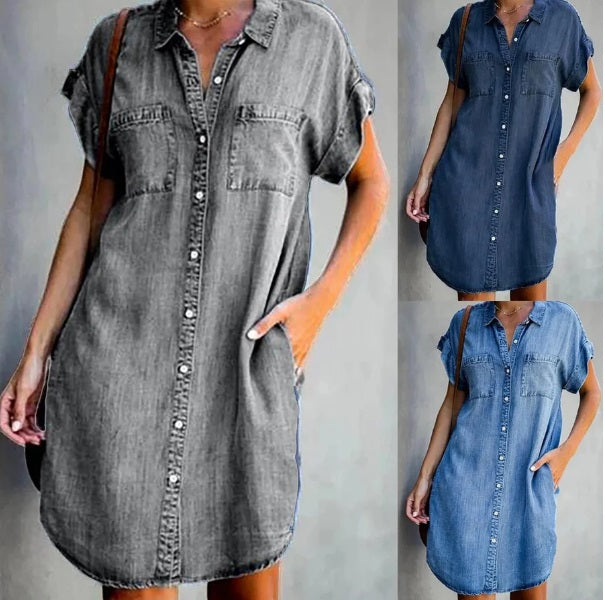 Megan™ Denim Dress