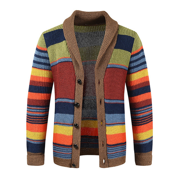 Julian™ Striped Knit Cardigan