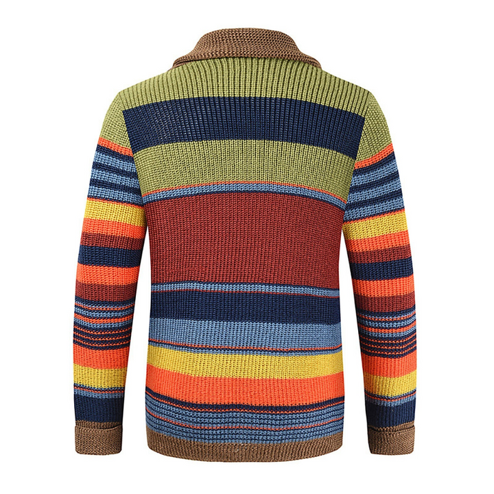 Julian™ Striped Knit Cardigan