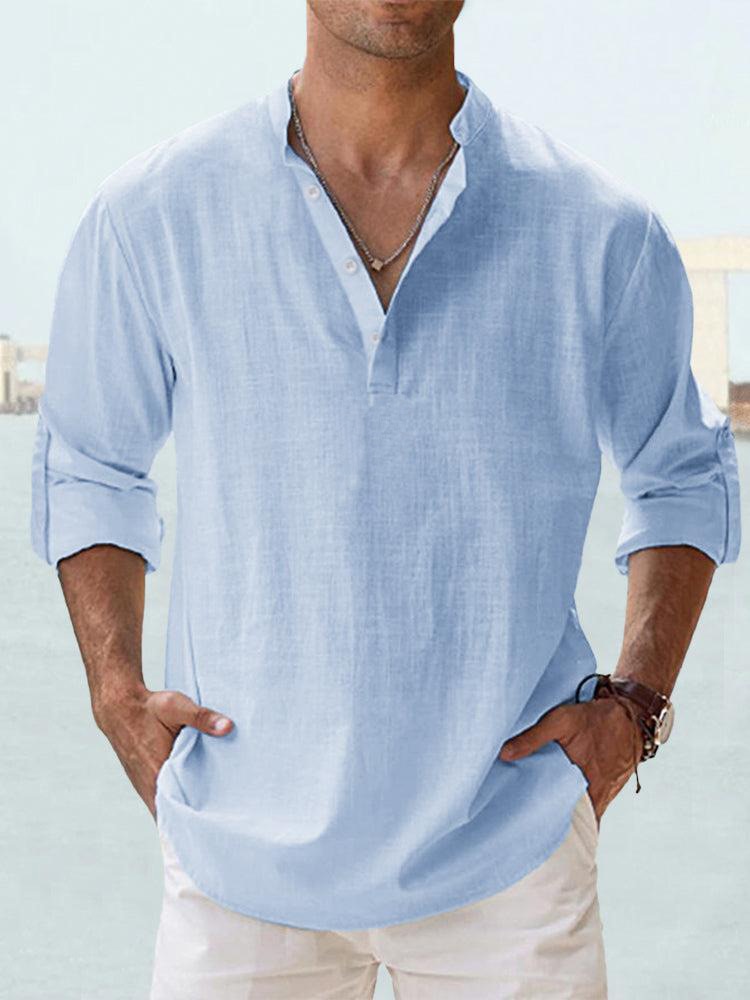 Logan™ Linen Shirt (Buy 1, Get 1 Free)