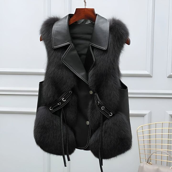 Kaia™ Warm Fur-Trimmed Vest