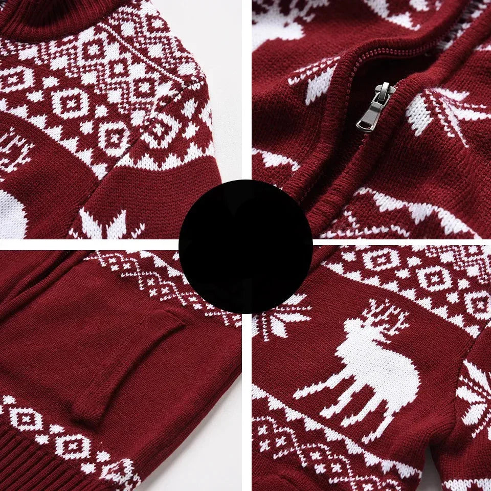 Damon™ Festive Nordic Cardigan