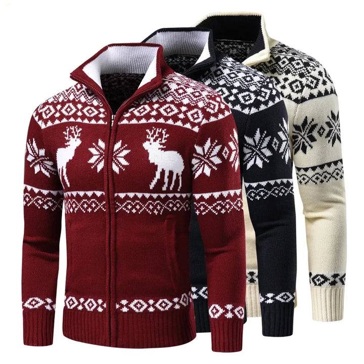 Damon™ Festive Nordic Cardigan