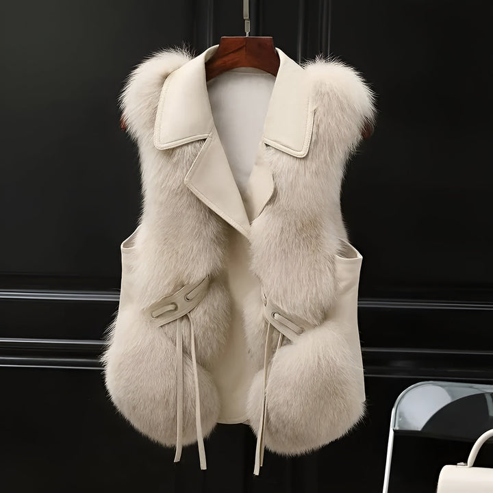 Kaia™ Warm Fur-Trimmed Vest