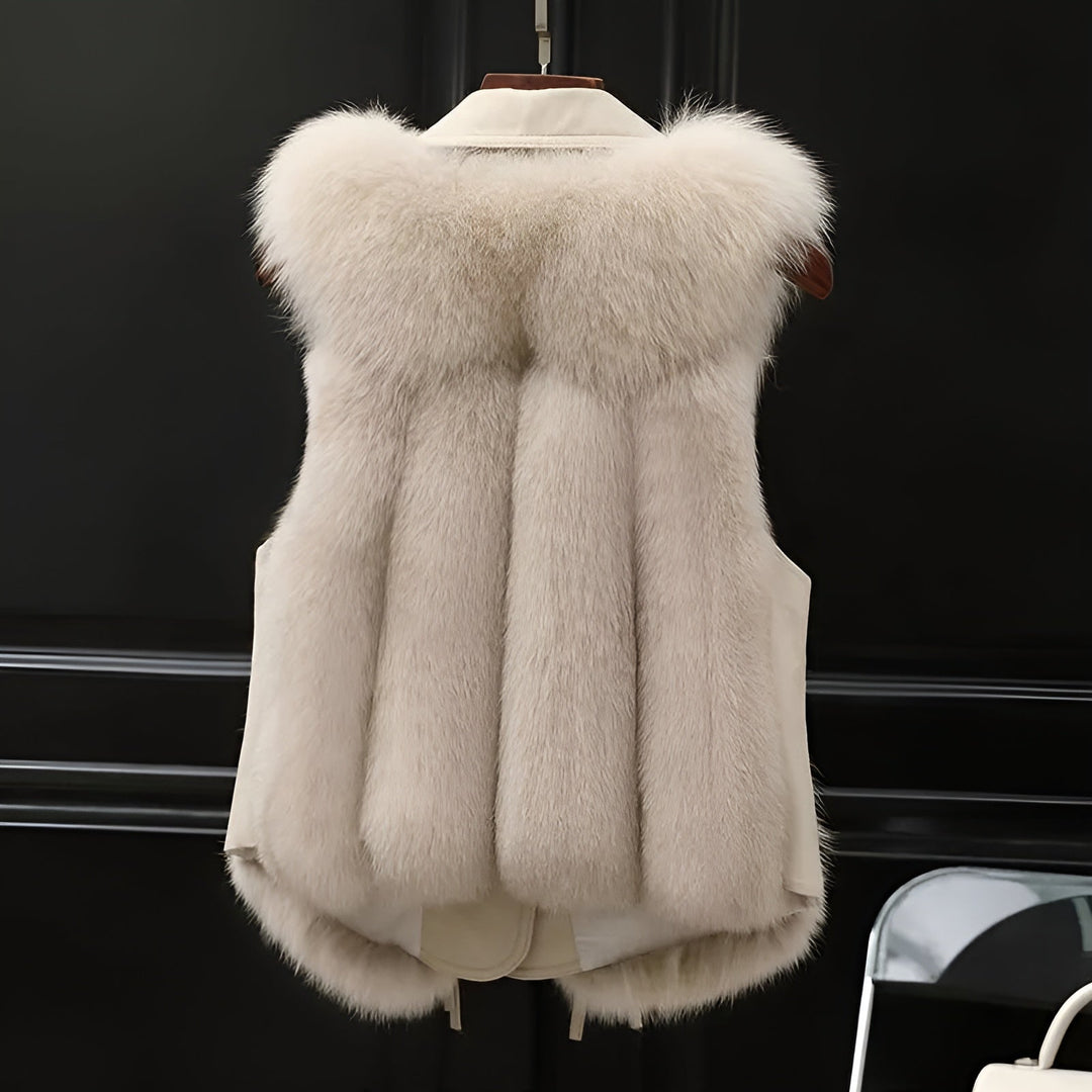 Kaia™ Warm Fur-Trimmed Vest