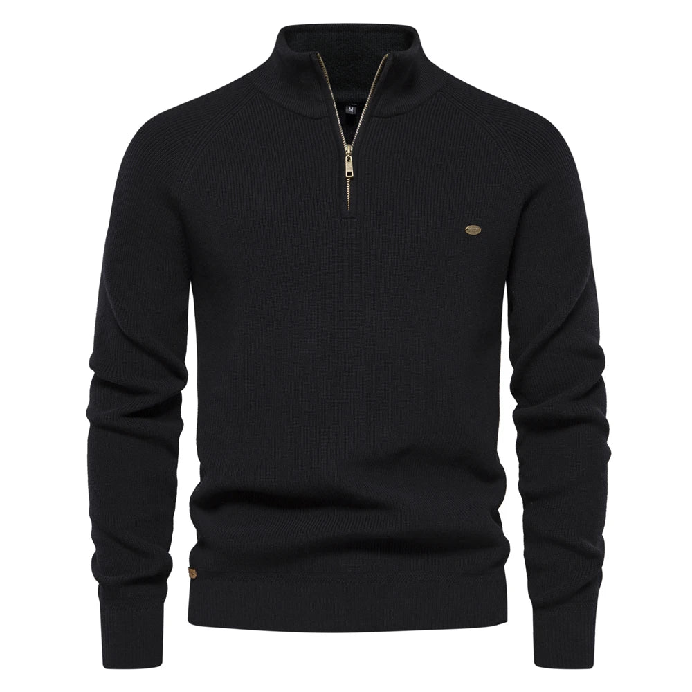 Wyatt™ Casual Quarter-Zip Sweater