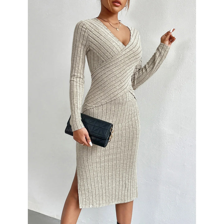 Gianna™ Bodycon Long Sleeve Dress