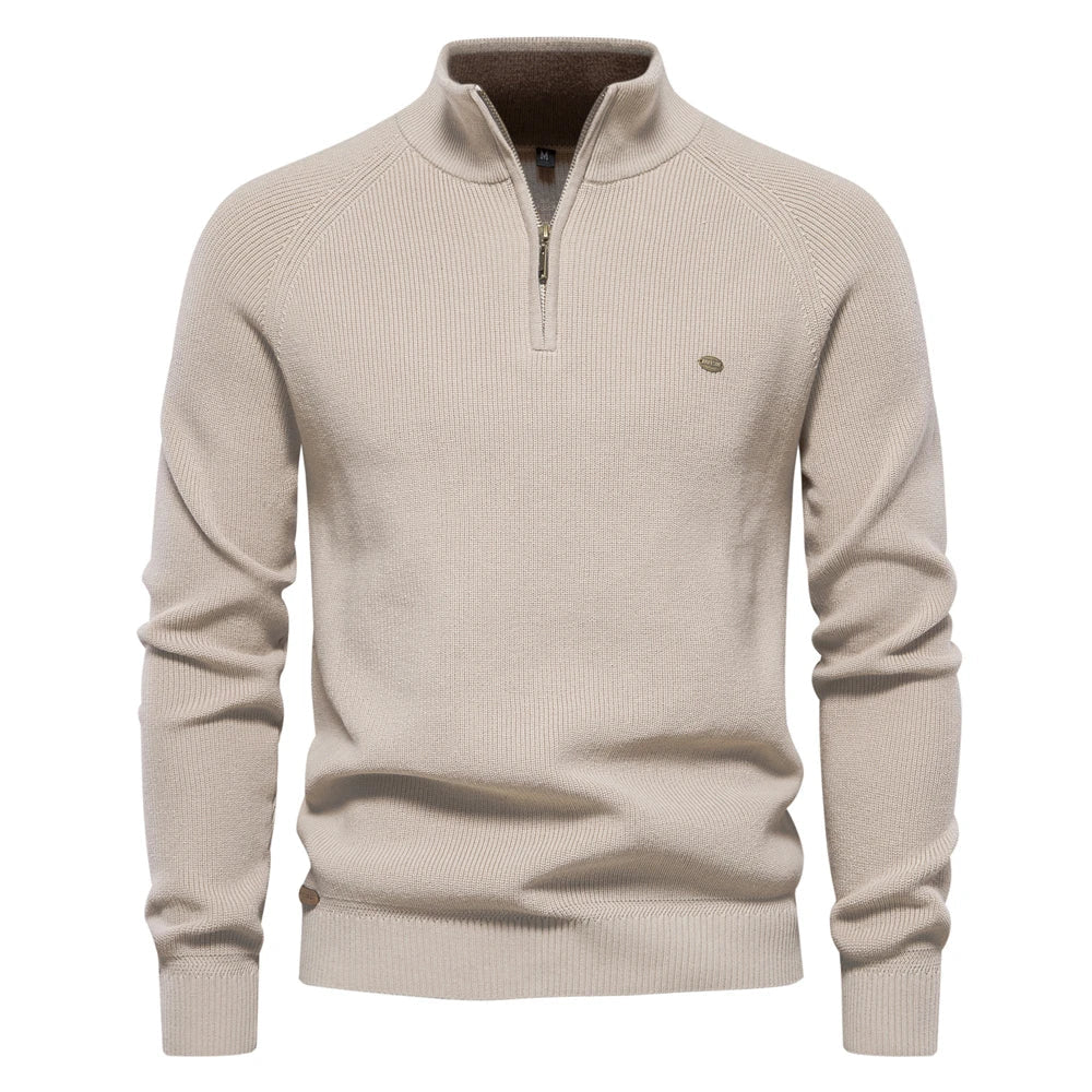 Wyatt™ Casual Quarter-Zip Sweater