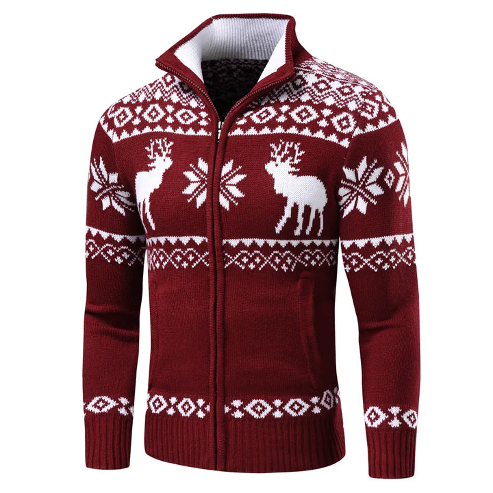 Damon™ Festive Nordic Cardigan