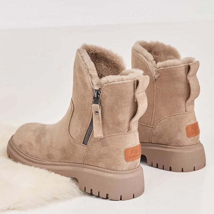 Daphne™ Stylish Fur-Lined Ankle Boots