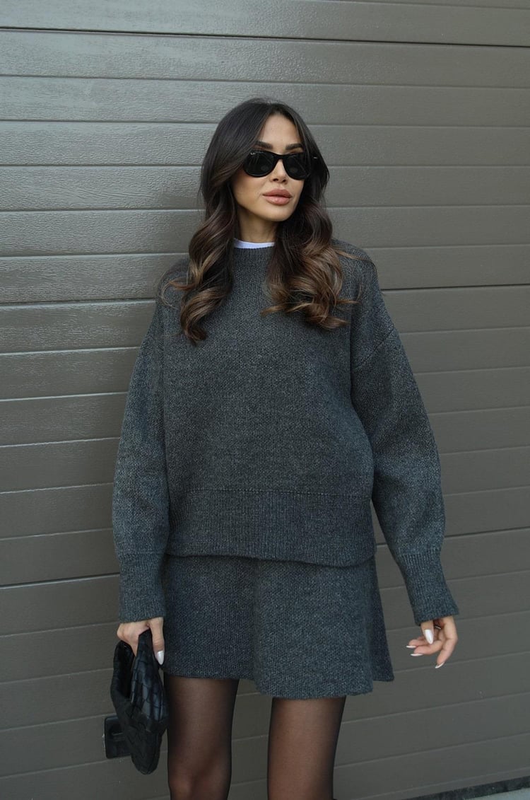 Reese™ Chic Sweater and Skirt Set