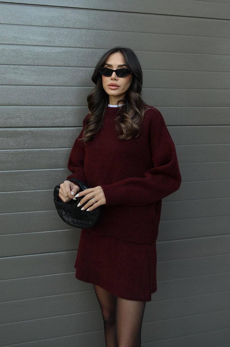 Reese™ Chic Sweater and Skirt Set