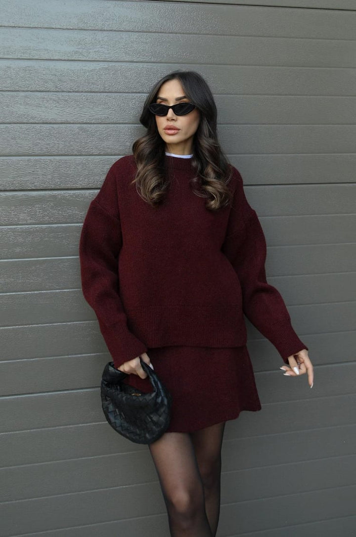 Reese™ Chic Sweater and Skirt Set