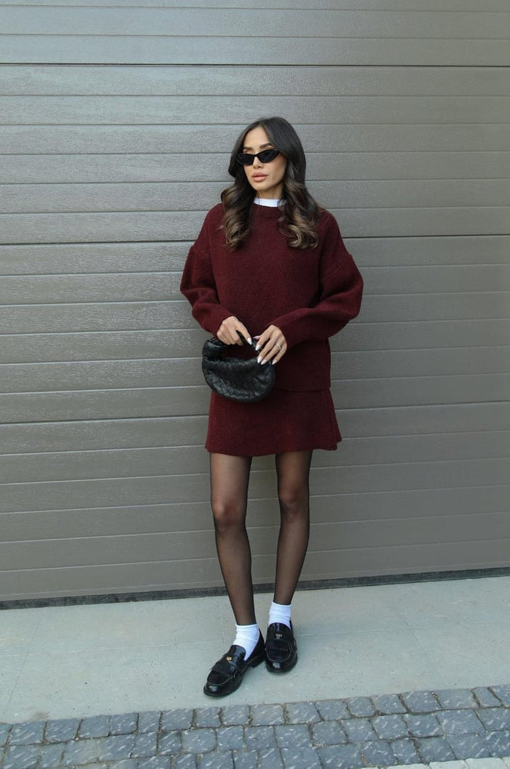 Reese™ Chic Sweater and Skirt Set