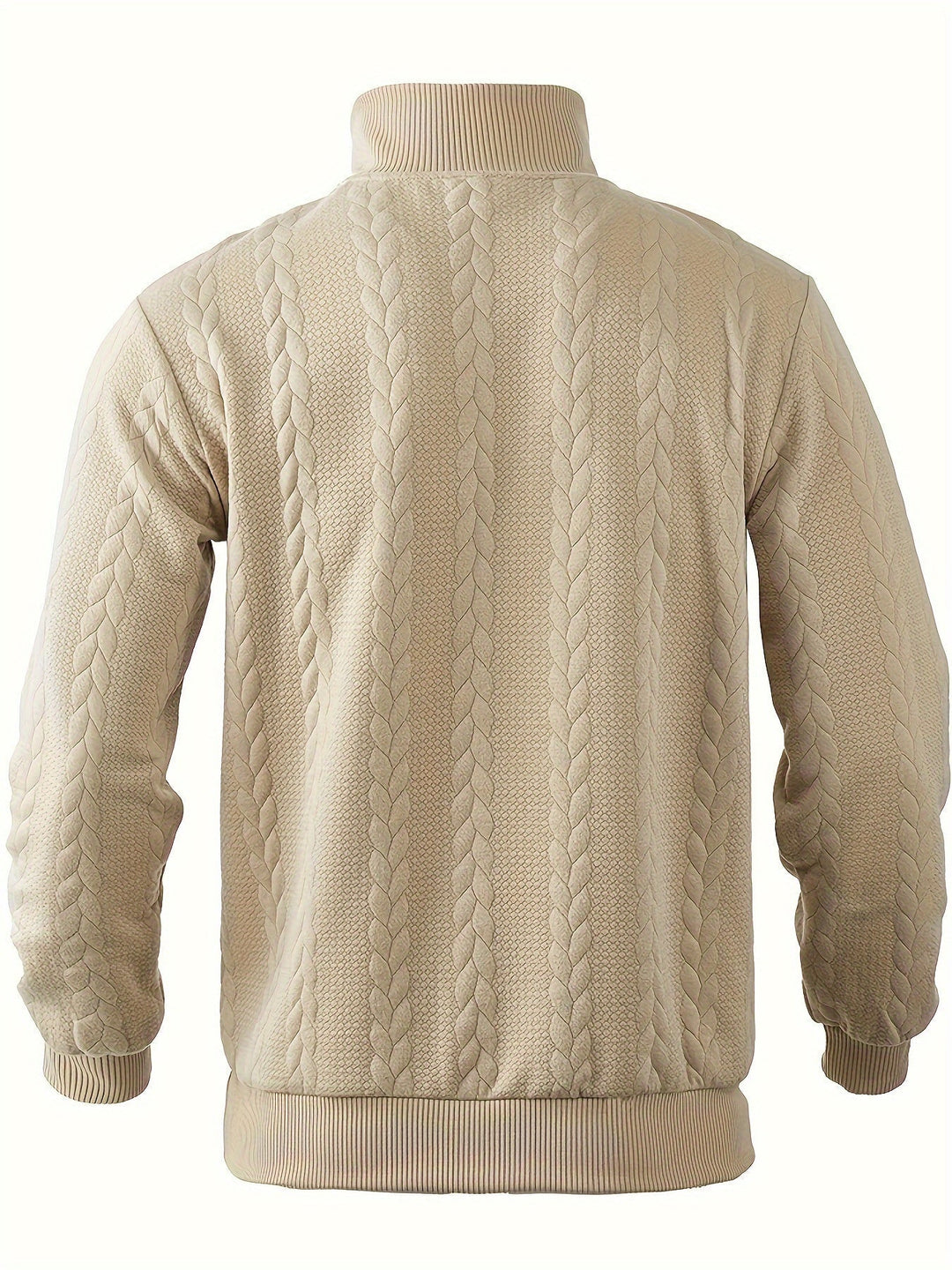 Lennox™ Textured Zip-Up Pullover