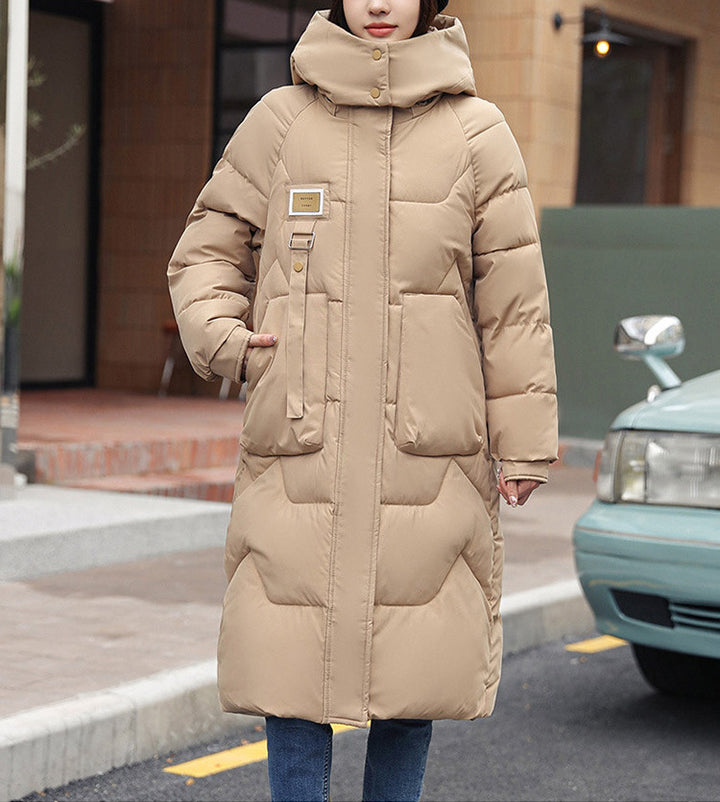 Celeste™ Long Hooded Puffer Coat