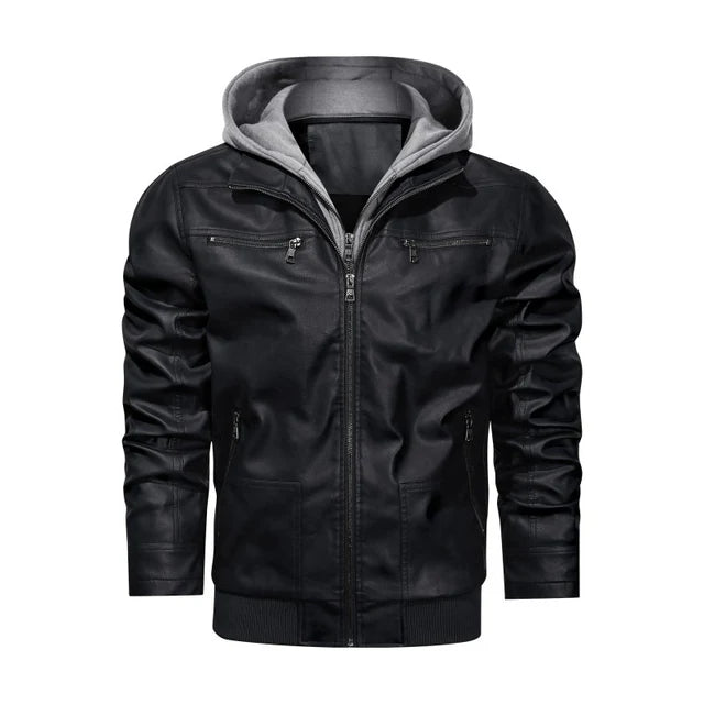 Chandler™ Hooded Biker Jacket