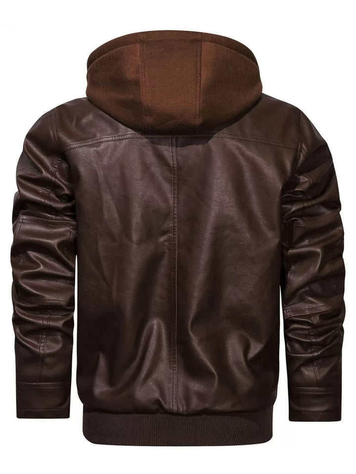 Chandler™ Hooded Biker Jacket