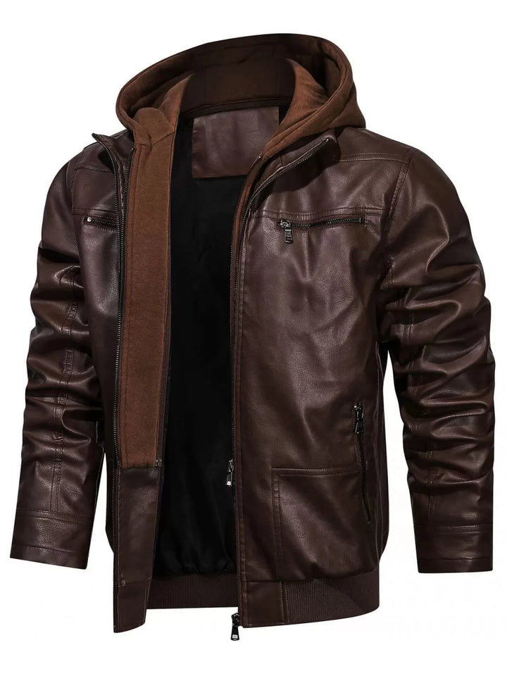 Chandler™ Hooded Biker Jacket