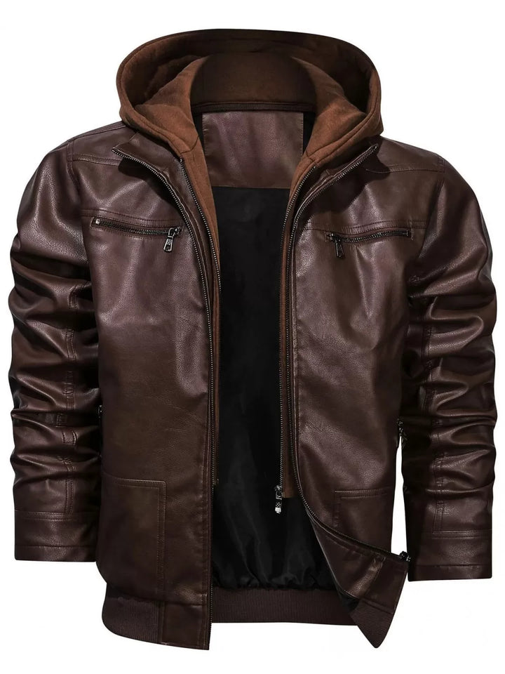 Chandler™ Hooded Biker Jacket