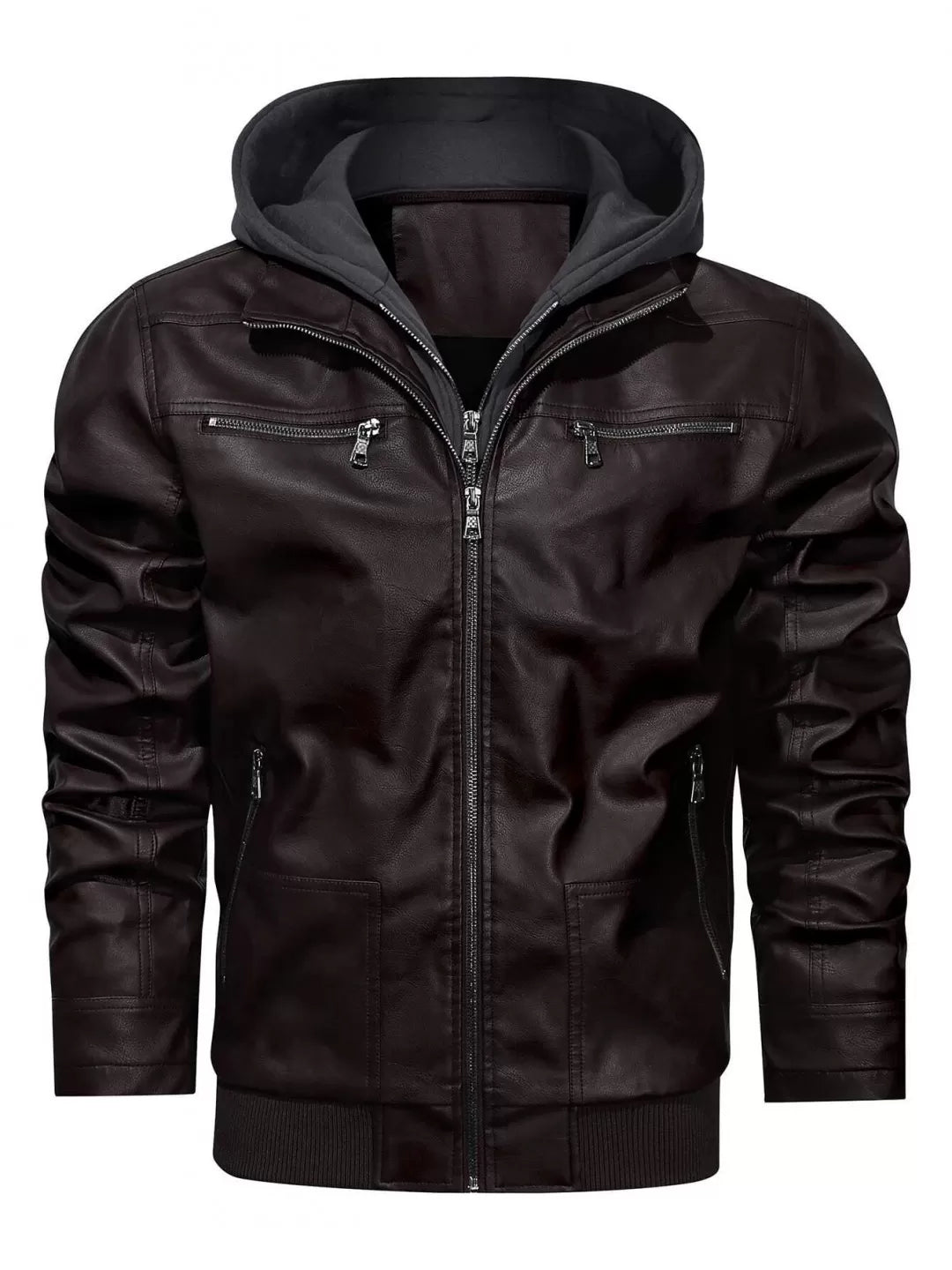 Chandler™ Hooded Biker Jacket