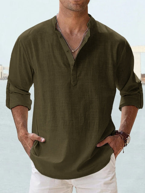 Logan™ Linen Shirt (Buy 1, Get 1 Free)