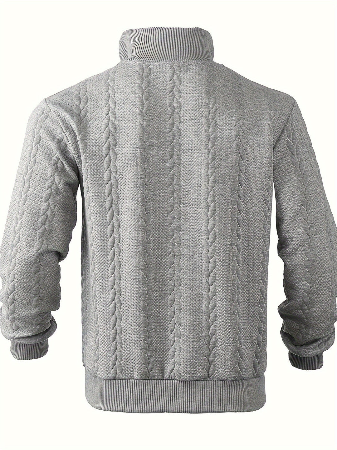 Lennox™ Textured Zip-Up Pullover