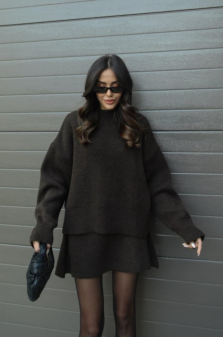 Reese™ Chic Sweater and Skirt Set