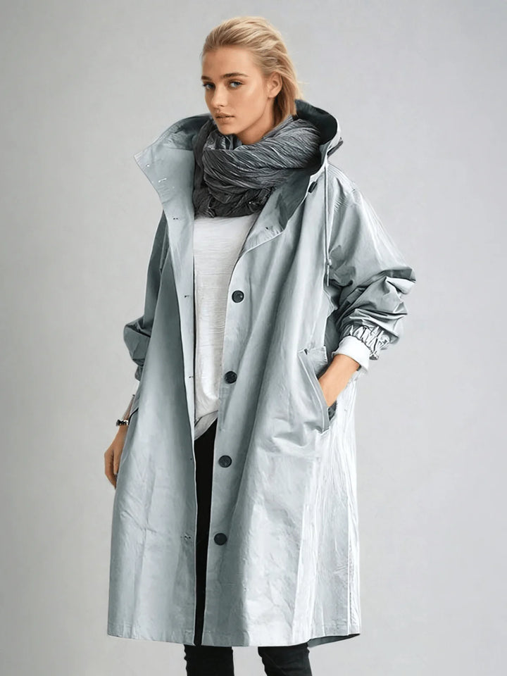 Karen™ Hooded Trench Coat