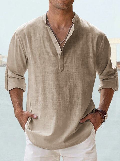 Logan™ Linen Shirt (Buy 1, Get 1 Free)