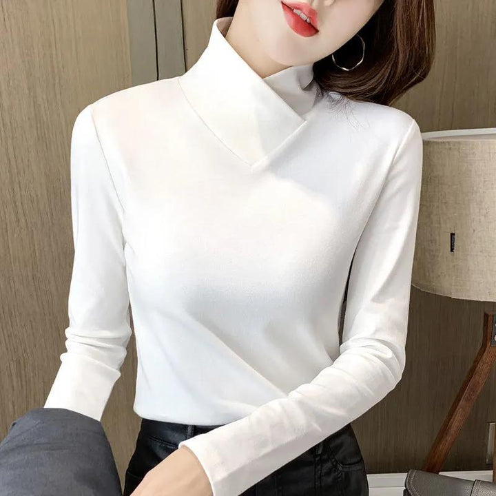 Nadia™ Elegant Mock Neck Top