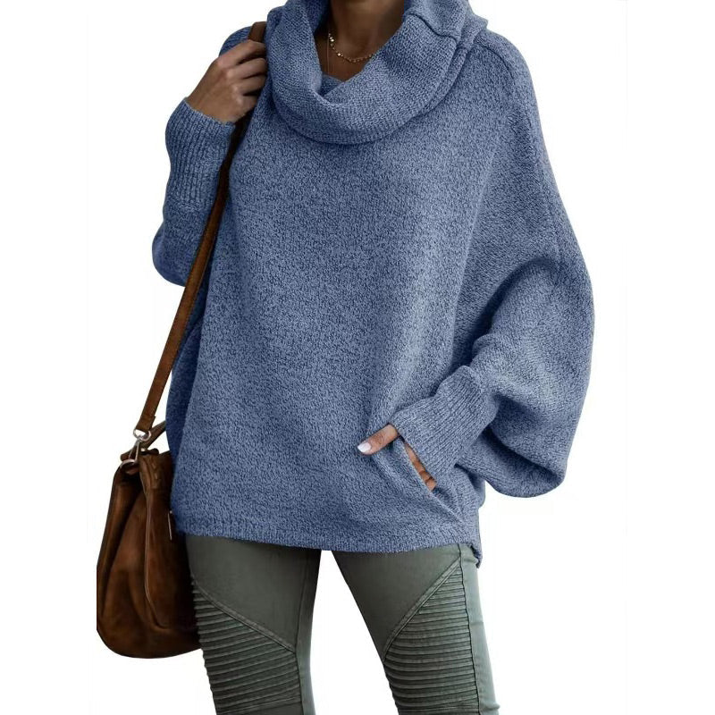 Miranda™ Cowl Neck Batwing Sweater